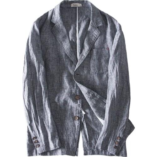 Latest Men Suit Linen Suit Men Jackets Wedding Suit for Men Blazer Sim Fit Tuxedo Casual Street Suits