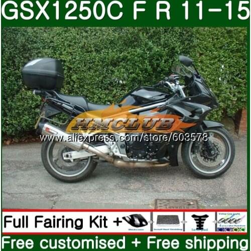 GSXF1250 For SUZUKI Bandit GSX1250F GSX1250 C 11 12 13 14 15 20CL.33 1250 GSX1250C 2011 2012 2013 2014 2015 Fairing Stock black
