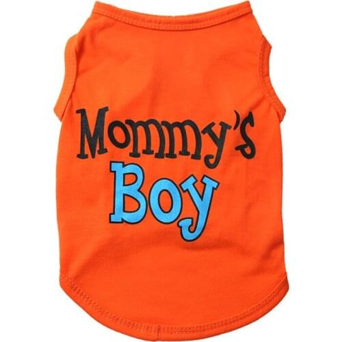 Pholoumie Dog Clothes Soft Vest T Shirt Dog Cat Clothes for Small Dogs Cartoon Vest for Puppy Pet Clothes Wholesale Cute Vest