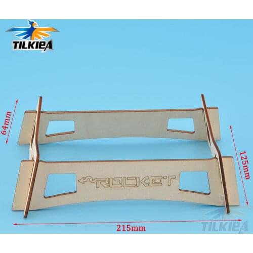 Rc Boat Wooden Frame Boat Body Support Parts For RC Boats Length 55cm - 75cm