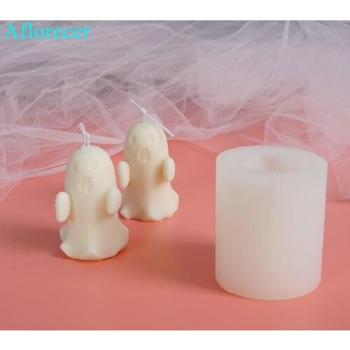 Ghost Candle Silicone Mold Cute Character Silicone Mold Aromatherapy Candle Silicone Mold Candle Making Supplies