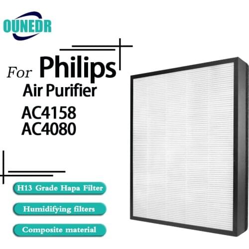Replacement Hepa Filter AC4158 for Philips AC4080 Air Purifier