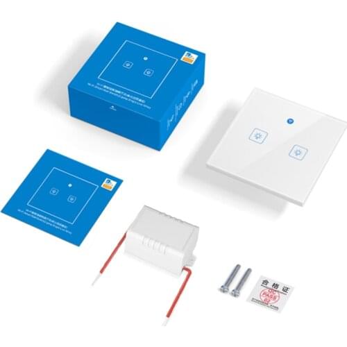 1pcs 1/2/3 Gang EWelink Wifi Smart Wall Light Switch Touch Panel Remote Single Fire Wire No Neutral Line Switch Smart Home