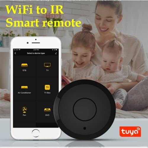Wifi to ir remote control DIY tuya APP control universal smart remote controller compatible alexa google assistant voice control
