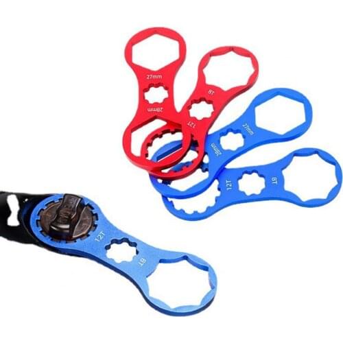 2pcs bicycle front fork shoulder cover metal wrench XCM/XCR/XCT shock absorber high hardness removal tool Bicycle repair tool