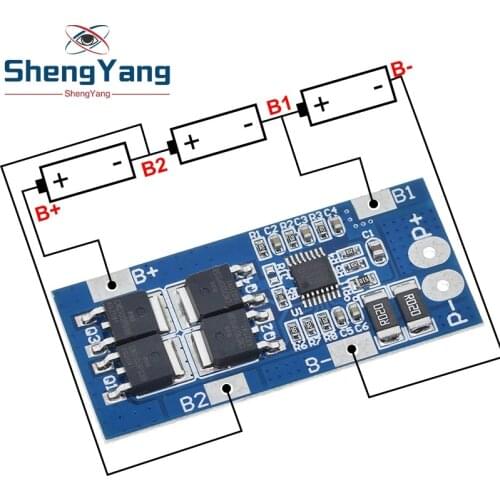 3S 20A 18650 Li-ion Lithium Battery Charger Protection Board 10.8V 11.1V 12V 12.6V Electric 10A Lipo BMS PCB PCM Module