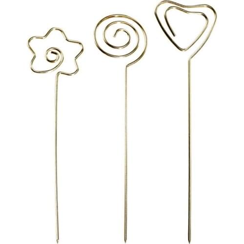 5pcs/10pcs Heart Flower Stainless steel Fruit Pick Buffet Fruit Fork Party Dessert Salad Stick Cocktail Skewer for Wedding Decor
