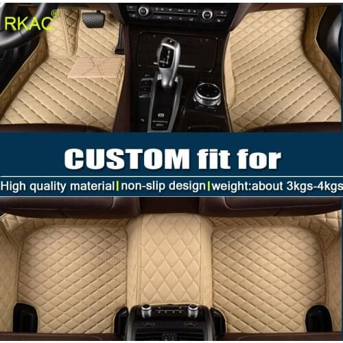 Custom made car floor mat specially for VW Volkswagen Touran Sharan Polo Beetle Multivan T5 T6 Jetta A5 A6 all weather carpet