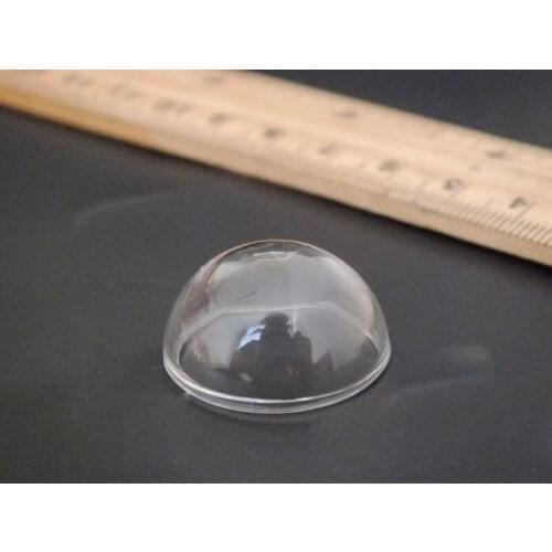Free ship!!50pieces 20mmClear half glass dome bottle pendant,Handmade jewelry pendant,glass globe vial necklace pendant
