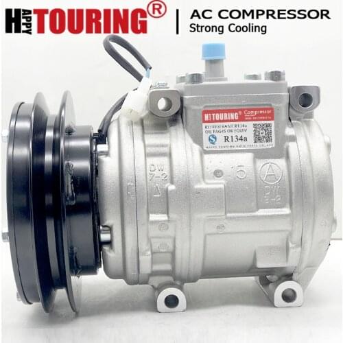 AC Compressor 10PA15C for Komatsu excavator PC200-6 200-6 John Deere Tractor 447200-0240 447100-3460 447300-1440 20Y9793110