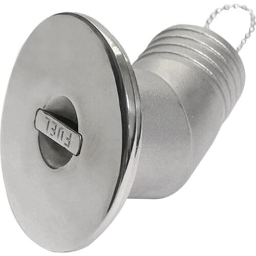 316 Stainless Steel 1 -1/2'' Diesel 38mm 60 Degree Marine Boat Yacht Deck Filler