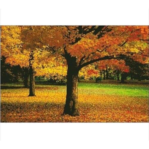 Embroidery Package Hot Sell Best Quality Cross Stitch Kits Autumn with Peace Free Shipping Hot Sell
