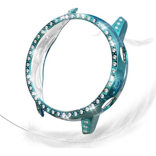 New Design Plastic Protector Cover for Samsung Galaxy Watch Active 2 1 Case 40mm 44mm Light Thin Diamond Bumper Accessories