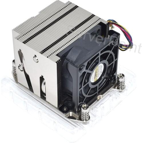 New SNK-P0048AP4 Narrow Active Heatsink CPU Cooler X10DAI X10DAL-I Fan For Intel Socket LGA 2011