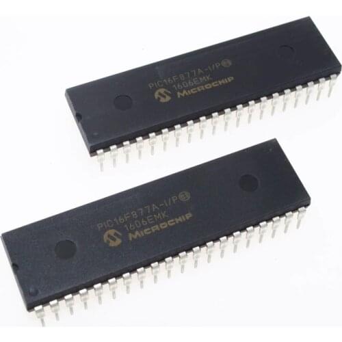 PIC16F877A-I/P PIC16F877A PIC16F877 16F877A-I/P DIP-40 New original IC 28/40/44-Pin Enhanced Flash