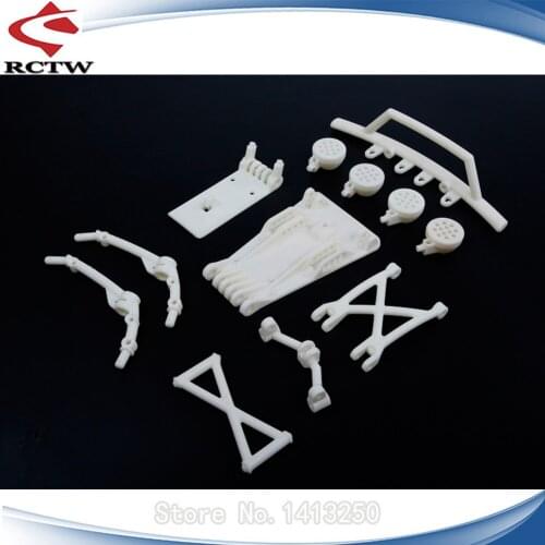 High-strength Nylon and Plastic Front Bumper Kit for 1/5 Hpi Rofun Rovan Km Baja 5B Upgrade 5T Rc Car Parts