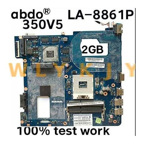 QCLA4 LA-8861P motherboard For Samsung NP350 NP350V5C 350V5X Laptop motherboard BA59-03397A DDR3 HD7670M 2GB GPU tested to work