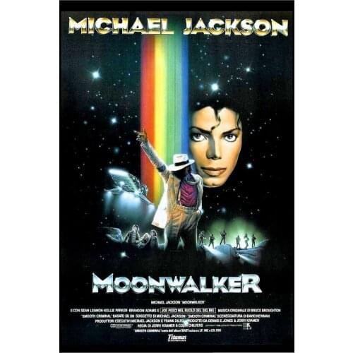Michael Jackson Moonwalker Movie Art Silk Poster Print 24x36inch