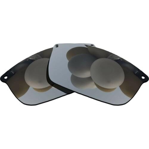 Polarized Sunglasses Replacement Lenses for- Carbon Blade Frame - Silver