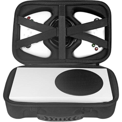 Replacement Travel Carry Hard Case Cover Bag For -xbox series S Game Console Gamepad Wireless Controllers