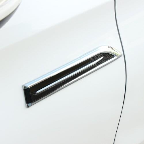 Car Styling Side Lights Decoration Trim Sticker For Mitsubishi ASX VW Bora Suzuki Swift SX4 Grand Vitara Accessories
