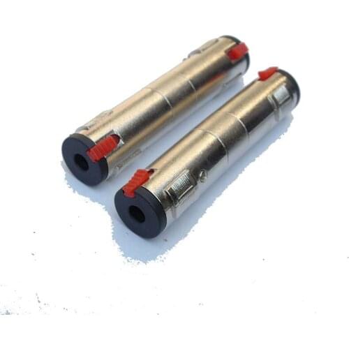 High Quality black 6.35mm Stereo Jack to 6.35mm Stereo Jack