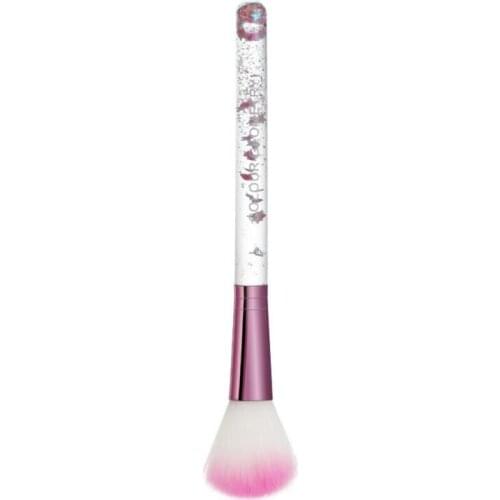 New 1pcs High Quality Makeup Blush Powder Brush set aluminum tube Soft Wool fiber Professional Cosmetics Foundation Artist Tool