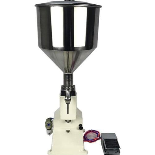 A02 Pneumatic Filling Machine Stainless Steel Arequipe Paste Liquid Filling Machine 5-50ml Cream Food Paste Honey