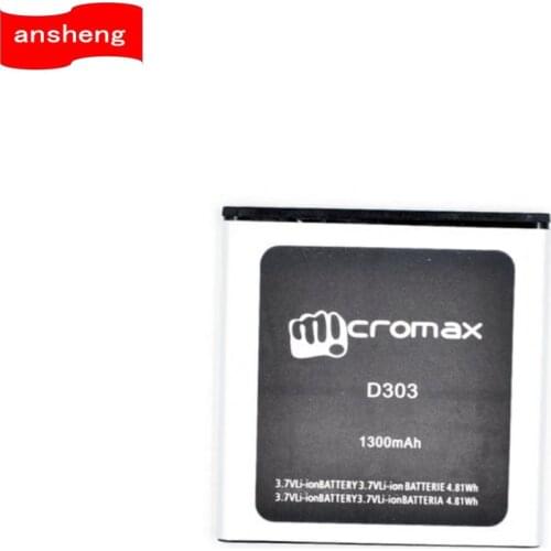 High Quality 1300mAh D303 Battery For Micromax D303 Smartphone