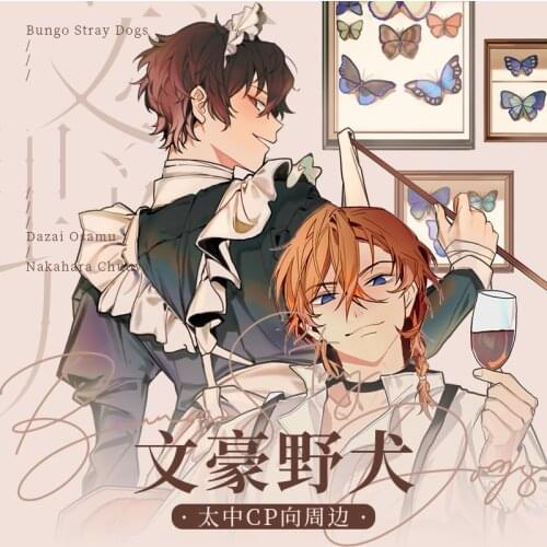 Anime Bungou Stray Dogs Osamu Dazai Acrylic Stand Model Plate Desktop Toy Badge Button Pendant Brooch Pins Transparent Cards