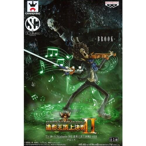 BANDAI Banpresto ONE PIECE Scultures Burukku Anime Figure BP48753