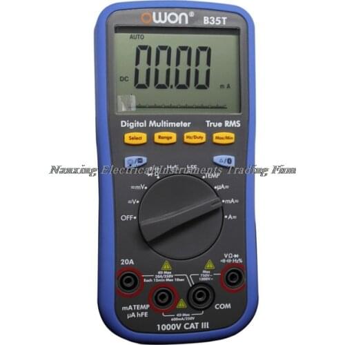 Owon B35T Digital Multimeter with Temperature Meter, Bluetooth Interface with TrueRMS Support Android 4.3 or above & IOS