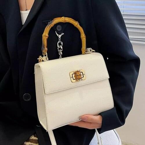 Elegant Female Square Tote bag 2021 New High-quality PU Leather Womens Designer Handbag Luxury brand Shoulder Messenger Bag