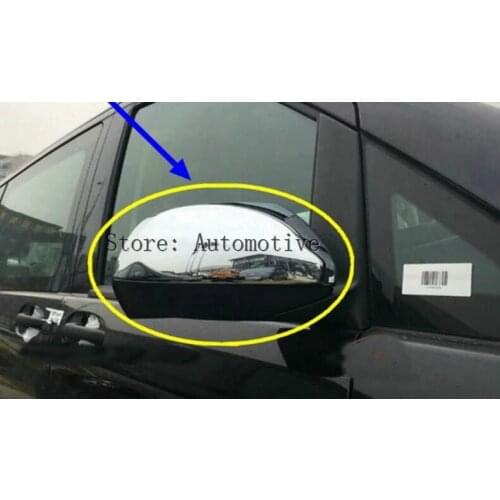 ABS Chrome Rear View Mirror Lamp Bezel Trim Cover For Mercedes-Benz Vito 2014 2015 2016 2017 (Not for V-class)