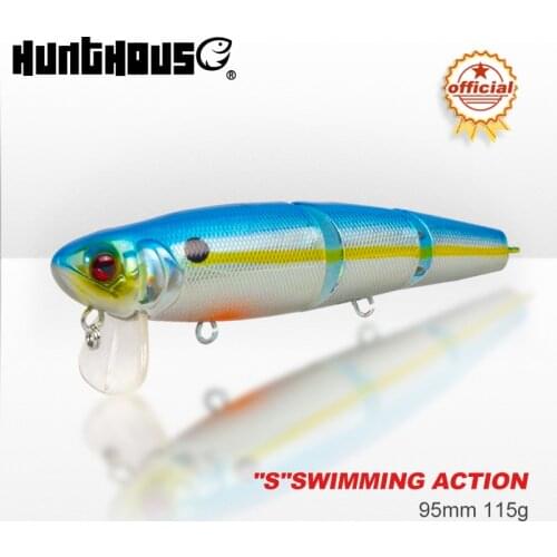 Hunthouse Jackal Mikey JR Wakebait pike fishing lure minnow pike lures swimbaits fishing jointed bait with japan hook jerkbaits