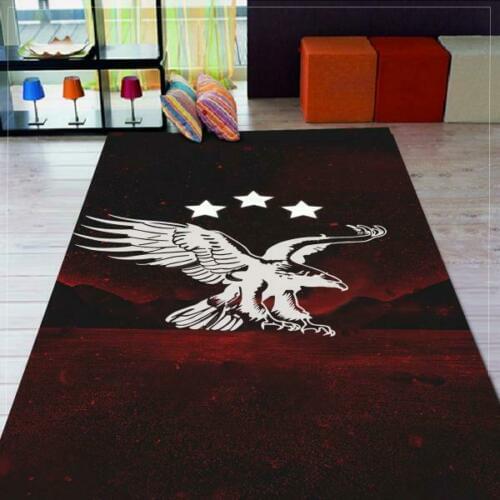 Eagle Patterned Carpet ,Non Slip Floor Carpet,Teens Carpet,Turkish Rug