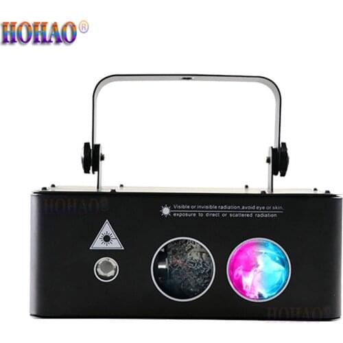 HOHAO Latest Hottest Bar Lighting 3 IN 1 Laser Light Starry Sky Water Pattern Effect Led Beam Stage Laser Projector Lamps