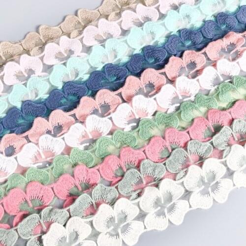 15yards 5CM grosgrain Lace Linen ribbon satin sewing bias for handicrafts ribbons DIY for wedding car knot team bride decoration