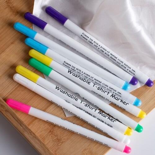 Sewing Tools 4pcs Water Soluble Pens Cross Stitch Water Erasable Pencil Fabric Marking Pen DIY Fabric Marker Cloth Accessories