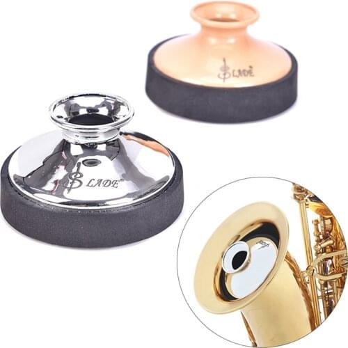 New Professional Alto Saxophone Mute ABS Sax Mute Silencer For Alto Saxophone Sax Woodwind Instrument Accessories