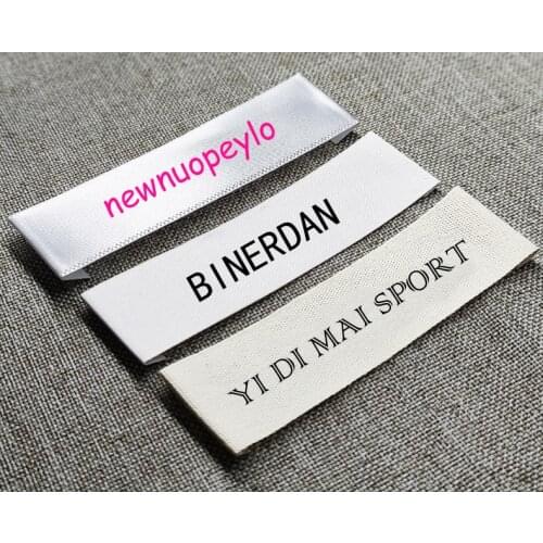 Custom sewing labels personalized brands handmade labels custom kid name labels cotton ribbon labels logo labels ribbon