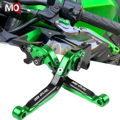 Motorcycle Accessories Extendable Adjustable CNC Handle Brake Clutch Levers For KAWASAKI VERSYS1000 VERSYS 1000 2012-2014 2013