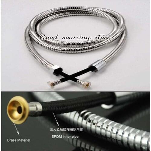 High quality stainless steel EPDM shower hose 1.5m, shower pipe