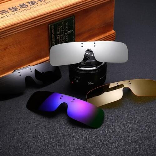 DRESSUUP Cool TAC Polarized Clip On Glasses Sunglasses Oculos De Sol For Men Women With Special Box lunette de soleil