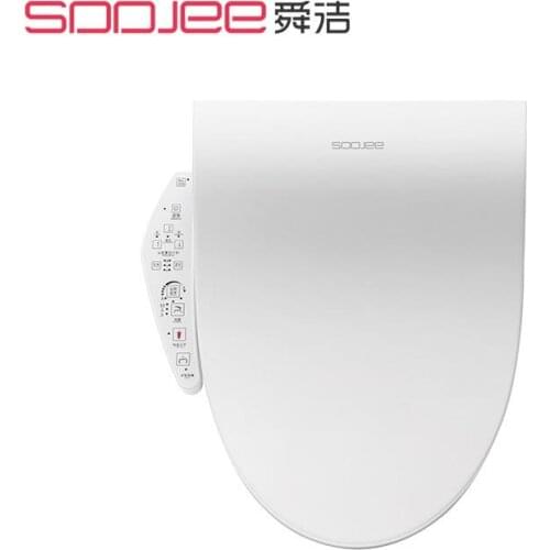ZJ-BG8386 Soojee factory supply Smart toilet seat Electric Bidet cover heat double nozzle cleaning with warm air