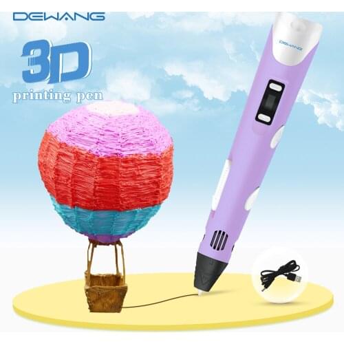 RU Stock, Fast Ship) DEWANG 3D Printing Pen for Kid 3D Drawing Pen 200M ABS Filament 3D Printer Pen 3D Pen Toy for Kid School