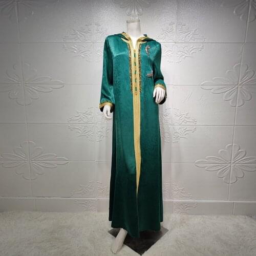 Turkey Dresses Abayas For Women Vestido Do Mujer Djellaba Robe Longue Musulman Femme Kaftan Abaya Dubai Muslim Hijab Dress Isla
