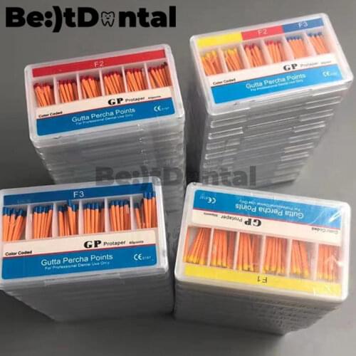 10box Dental Gutta Percha Points F1 F2 F3 F4 F5 Dental Material Supplier Gapadent