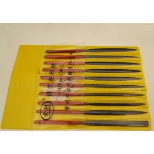 10 Pieces 4*160mm High Quality Mini File Set Locksmith Tools Key Cleaner Assorted Files
