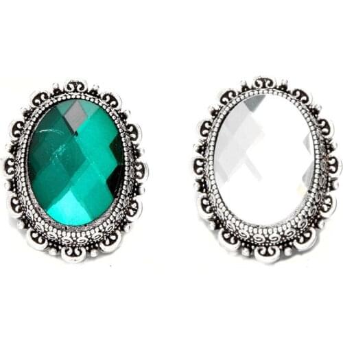 10pcs/lot New Snap Jewelry Rhinestone Flower Buttons Fit 18mm DIY Snap Bracelets & Bangles For Women